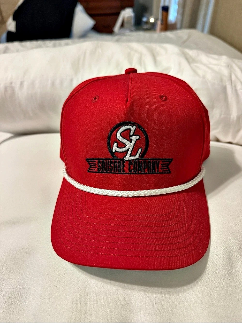 Richardson Model 258 USA Snapback Cap Red NWOT